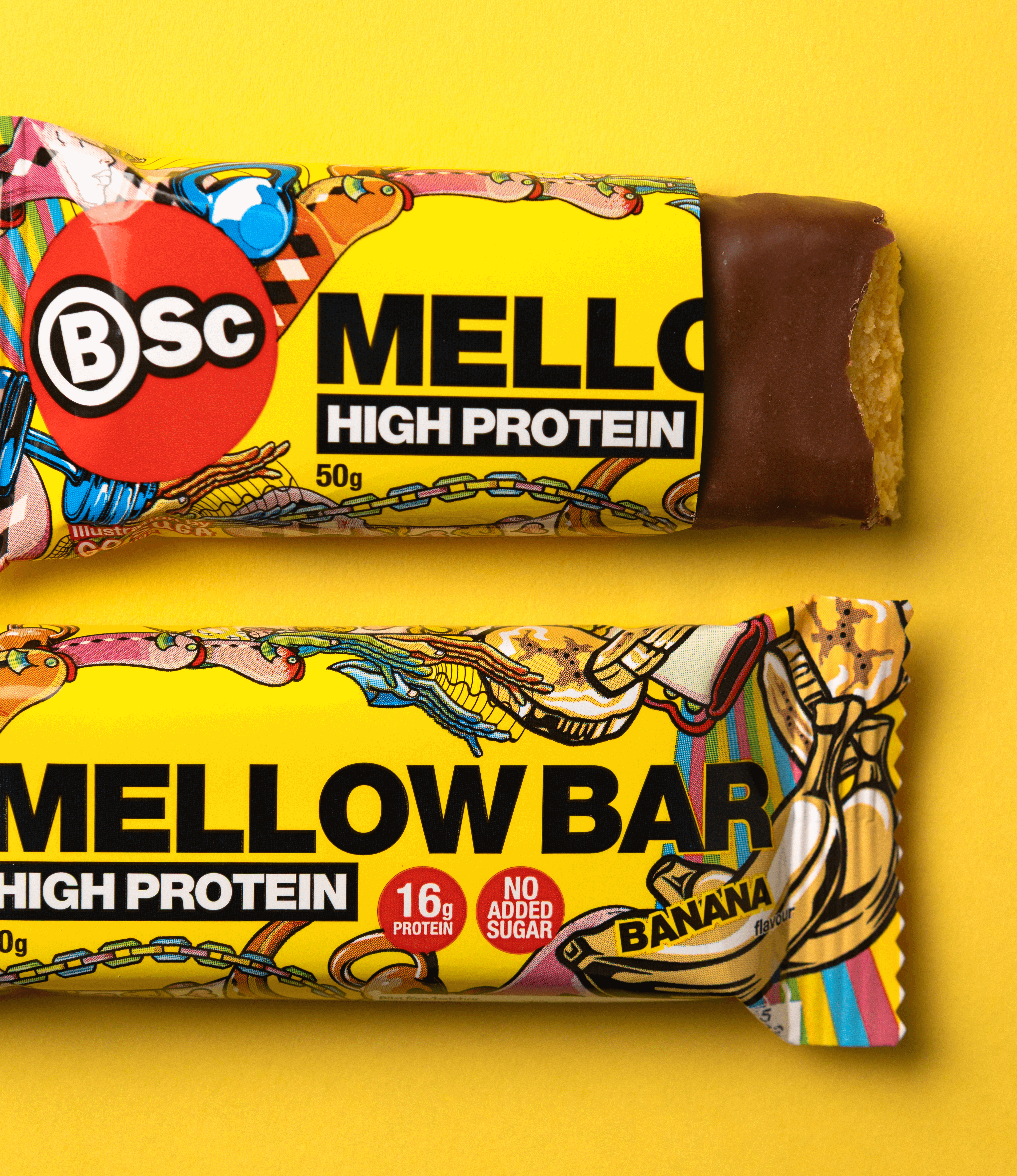 BSc BSc Mellow Bar Banana - Proteinbarer