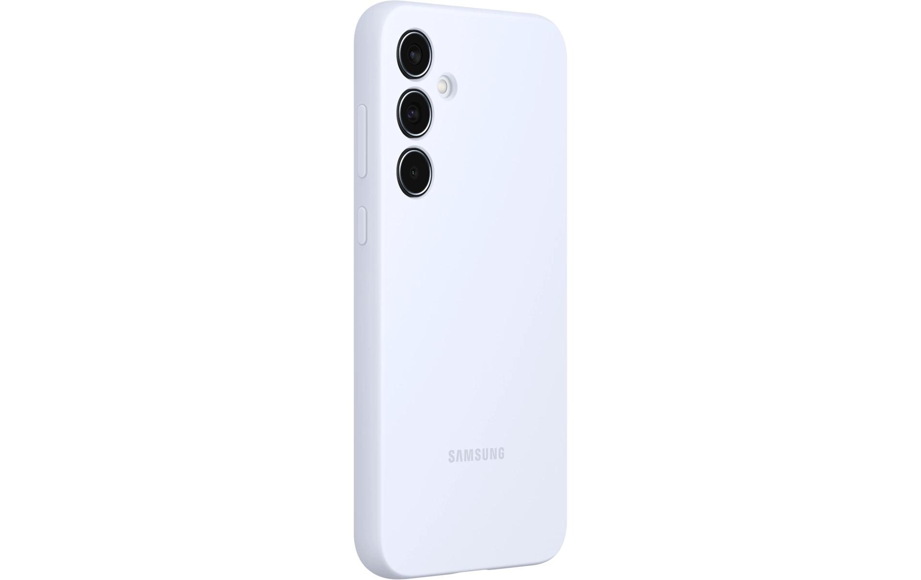 Back Cover Silicone Galaxy A35 5G Light BlueSchutzhülle für das Samsung Galaxy A35 5G