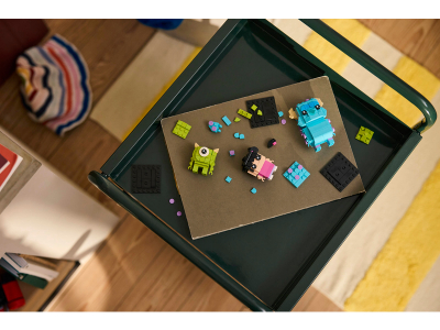 LEGO Figuren van Sulley, Mike en Boe (40861)
