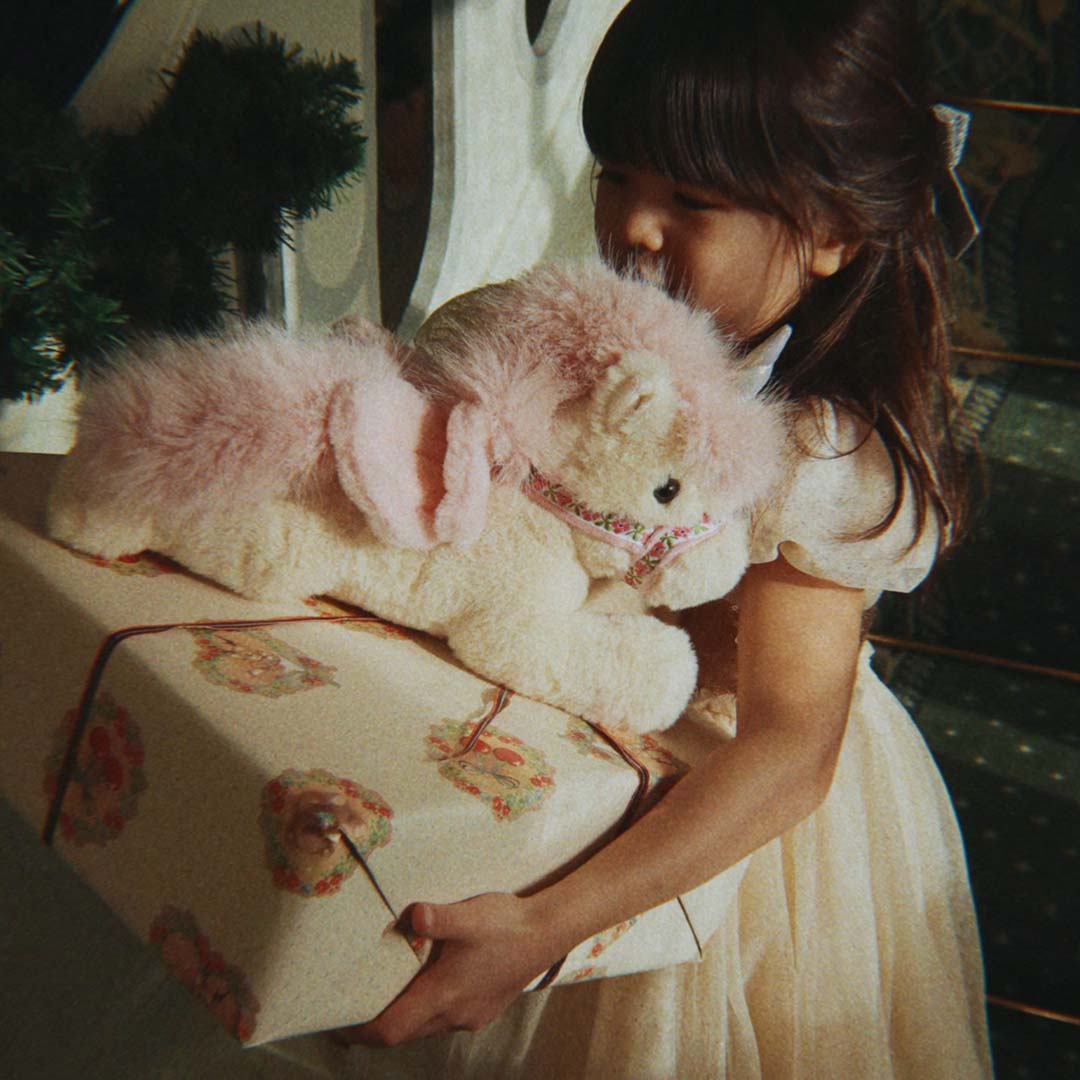 konges sløjd knuffeleenhoorn teddy - 30 cm
