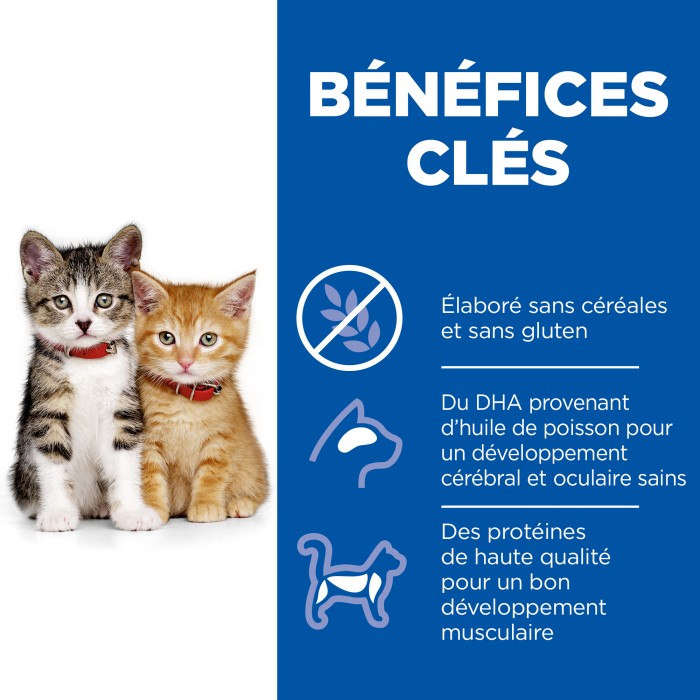 HILL'S Science Plan No Grain Kitten au Poulet - Croquettes pour chaton