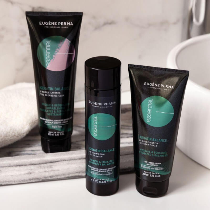 Argile lavante Essentiel Keratin balance Eugène Perma 250ML