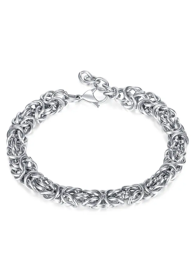 Firetti Edelstahlarmband »Schmuck Geschenk Armband Königskette«