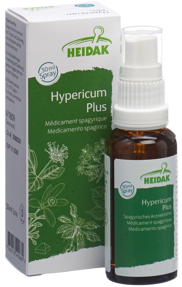 HEIDAK Hypericum plus Spray Fl 30 ml