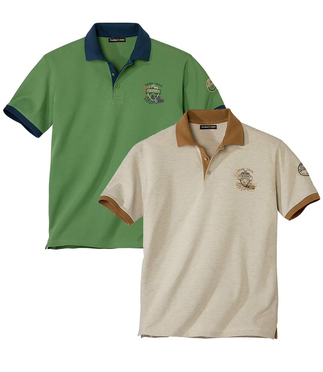 Lot de 2 Polos Sand Trail
