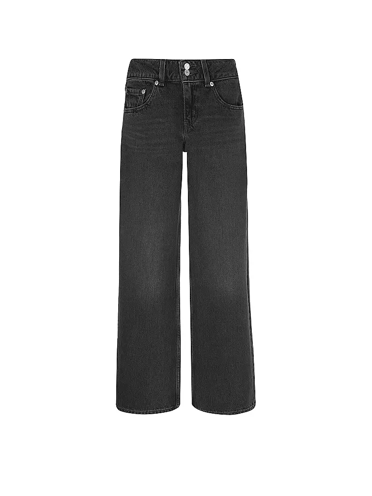 LEVI'S® Jeans Straight Fit SUPERLOW schwarz