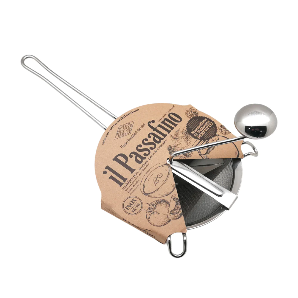 Passoire avec tamis à coulis 20 cm inox IPAC
