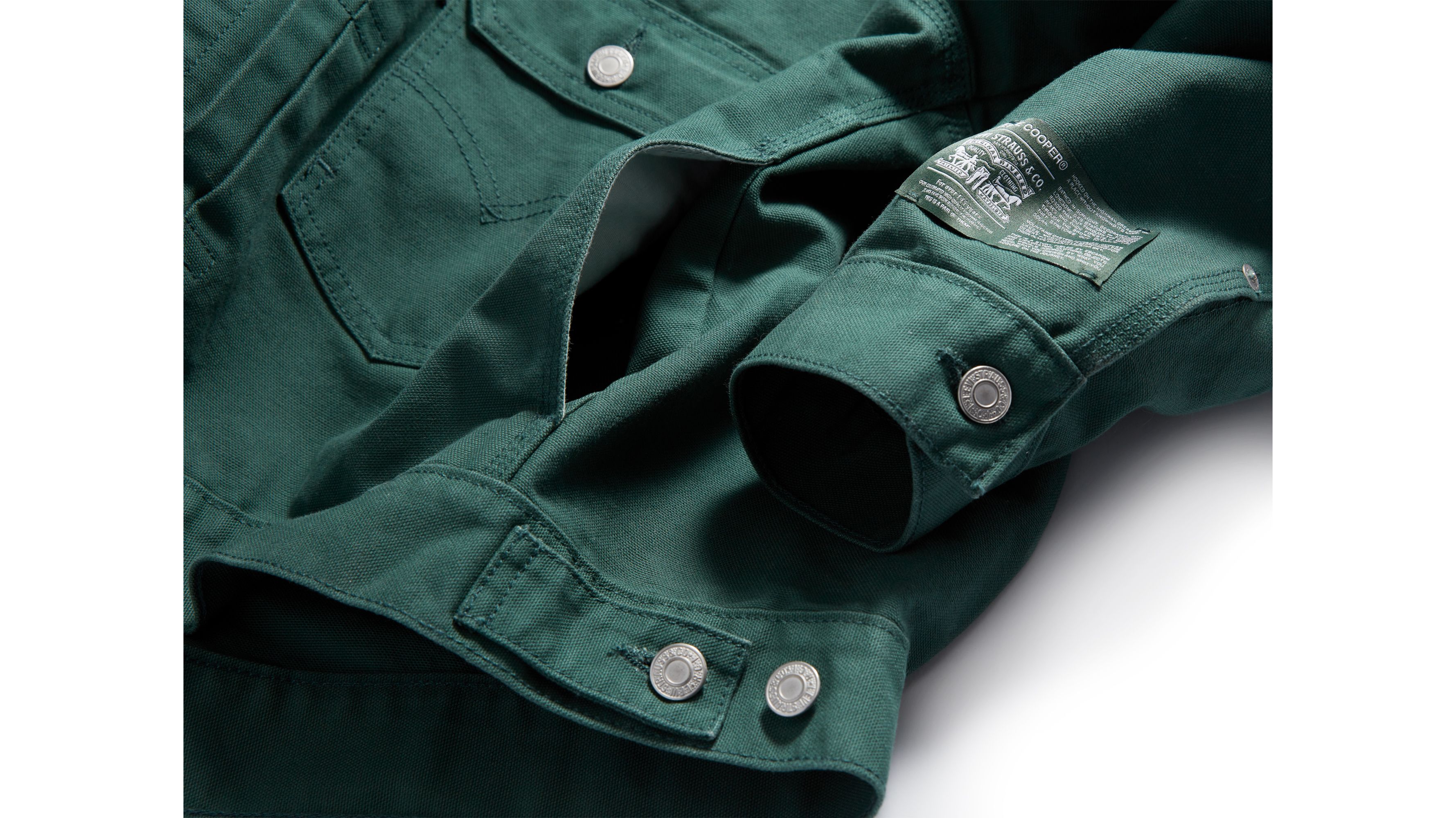 Veste Trucker Type II Homme Levi's® x Reese Cooper® - Green - Vert