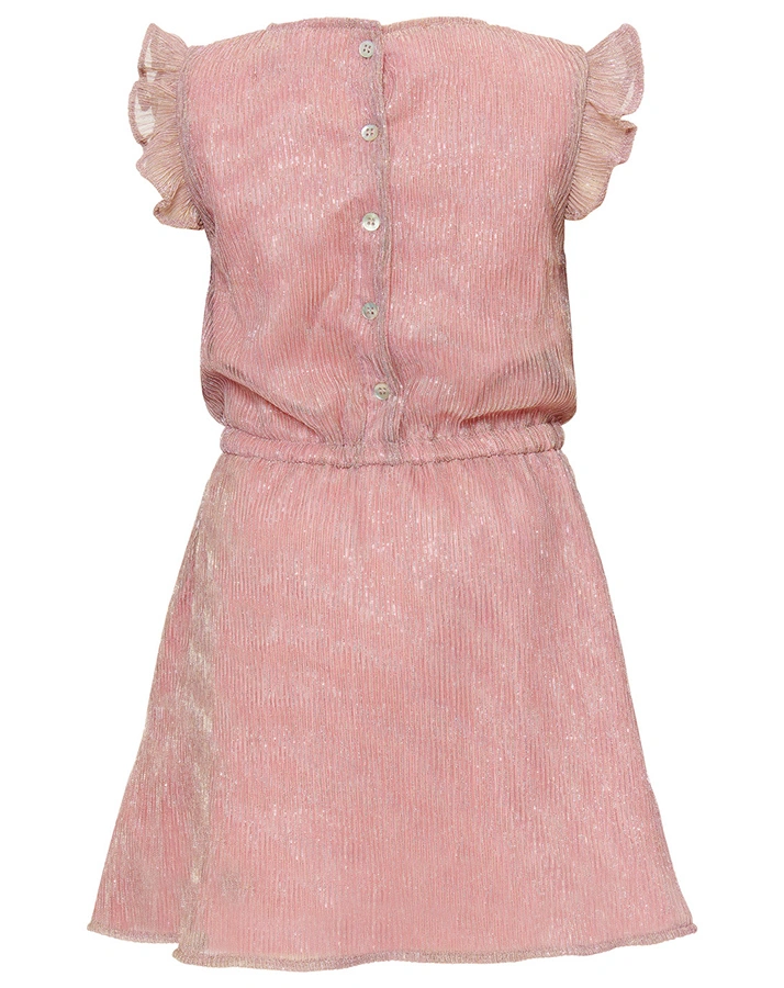 Kleid UMARE mit Glitzer in dawn pink