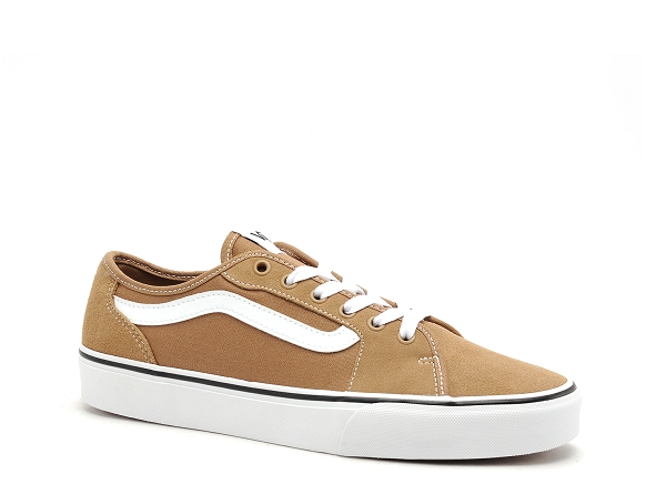 Vans basses homme filmore decon suede marron
