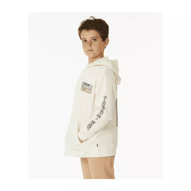 Sweat junior RIPCURL Wsl Final Hood -Kids Bone