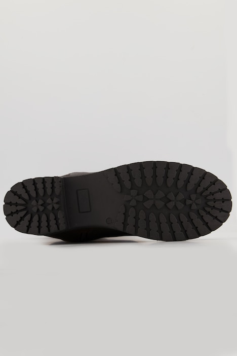 Lederstiefel, Materialmix, Wechselfußbett, Weite H