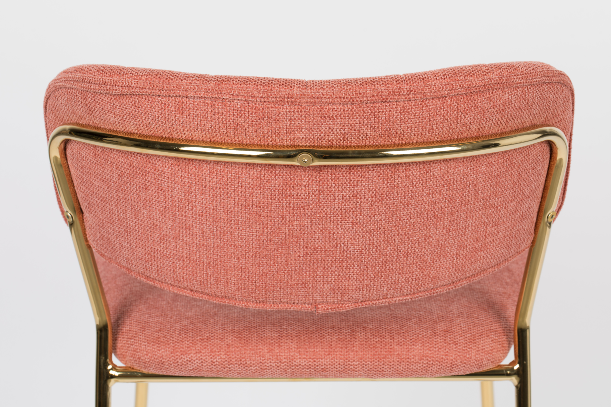 Barkruk Jolien goud/roze - set van 2