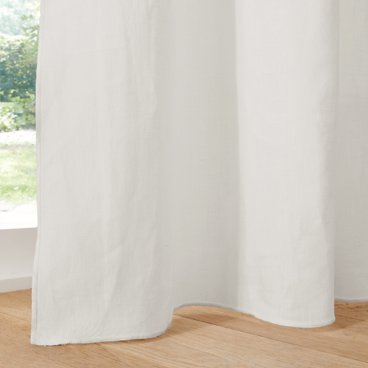 LA REDOUTE INTERIEURS<br>Painel de cortina em linho lavado, Onega