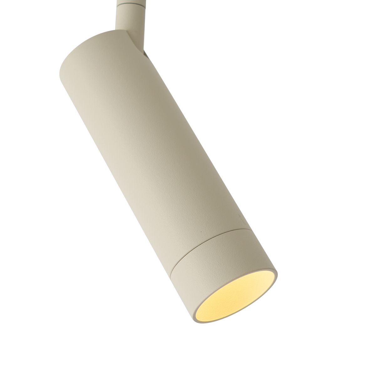 Moderne spot beige voor railsysteem 1-fase GU10 35mm - Iconic Jeana Luxe