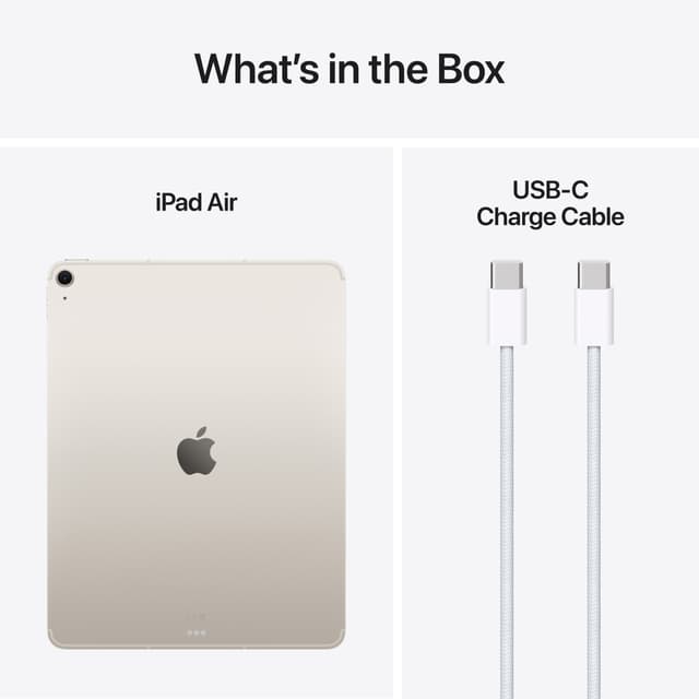 iPad Air 13 M3 1TB WiFi + Cellular (Stjerneskær)