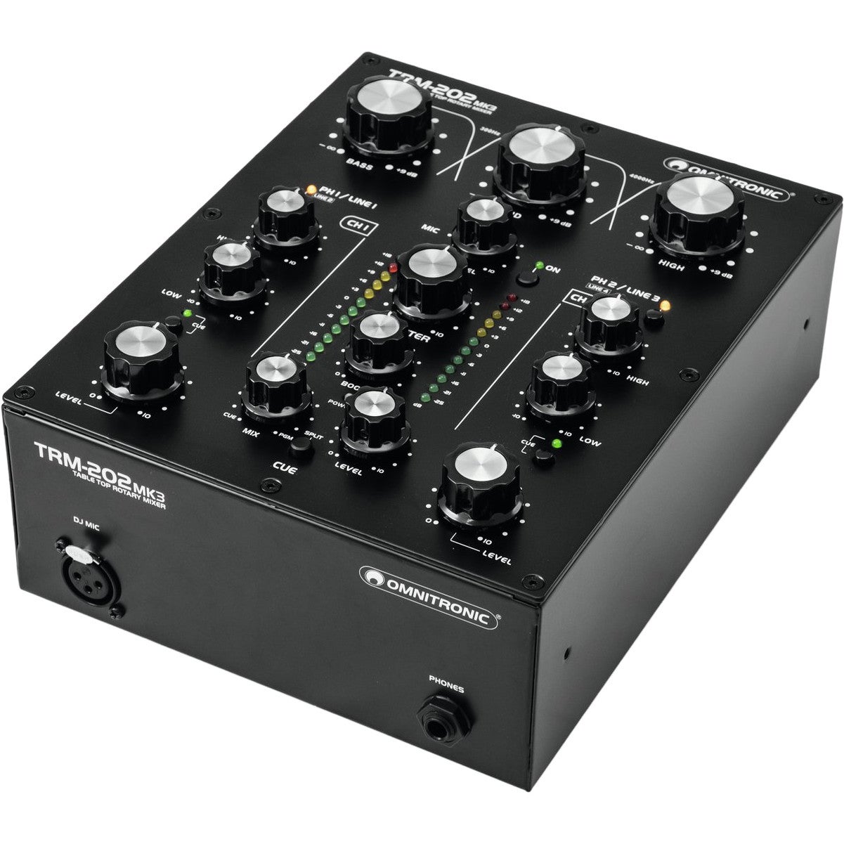 Omnitronic TRM-202MK3 2-kanaals DJ-mixer