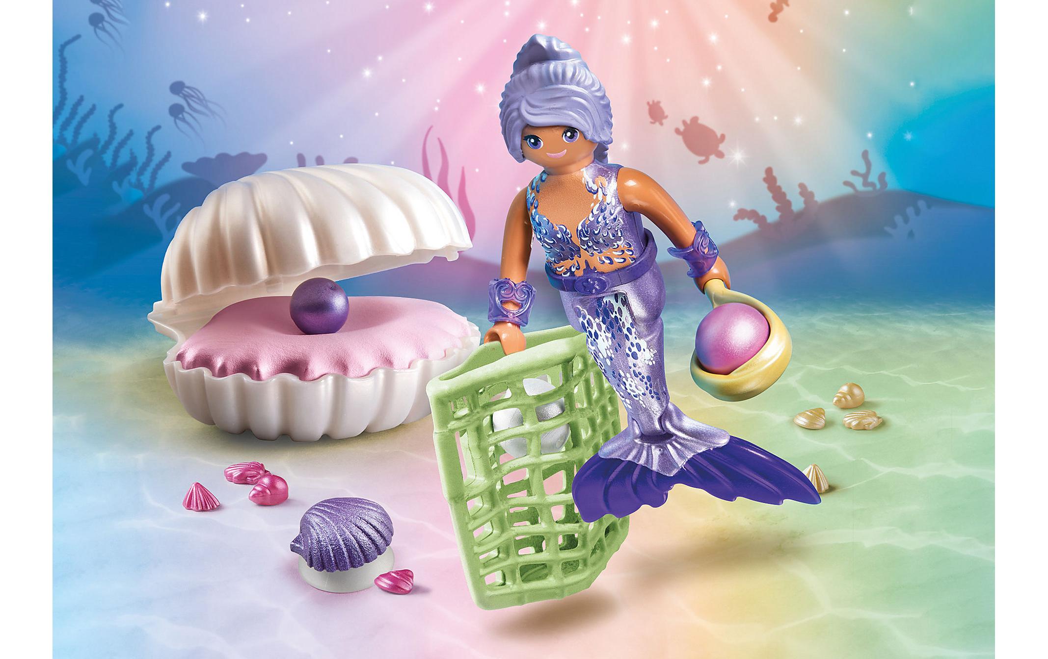Princess Magic Meerjungfrau mit Perlmuschel 71502Unterwasserwelt-Spielset