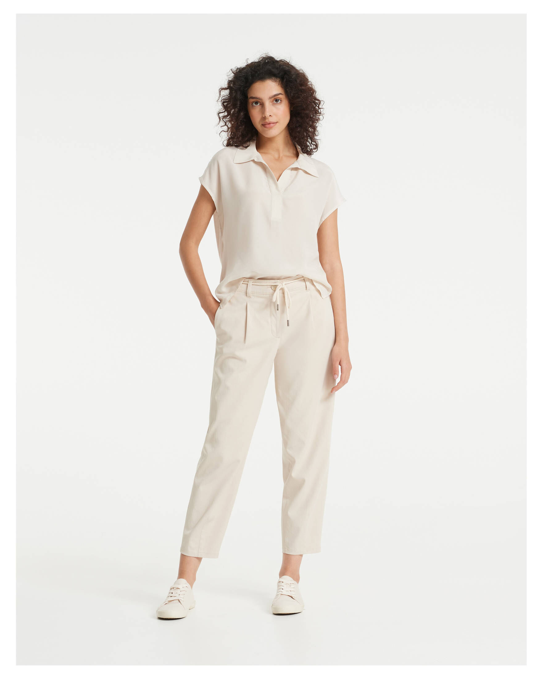 Opus| Damen Bluse SYLVAINO Kurzarm