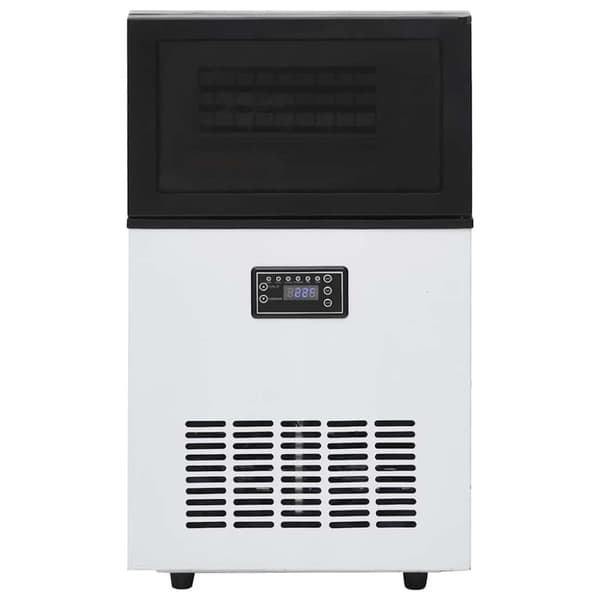 vidaXL Isbitmaskin 45 kg/24 t svart