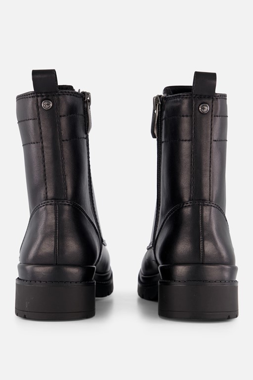 Tamaris Veterboots zwart Textiel