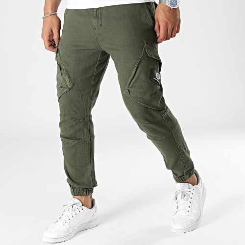 Pantalon Cargo Vert Kaki