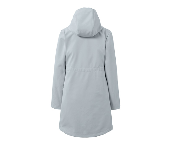 Softshellmantel, icegrau