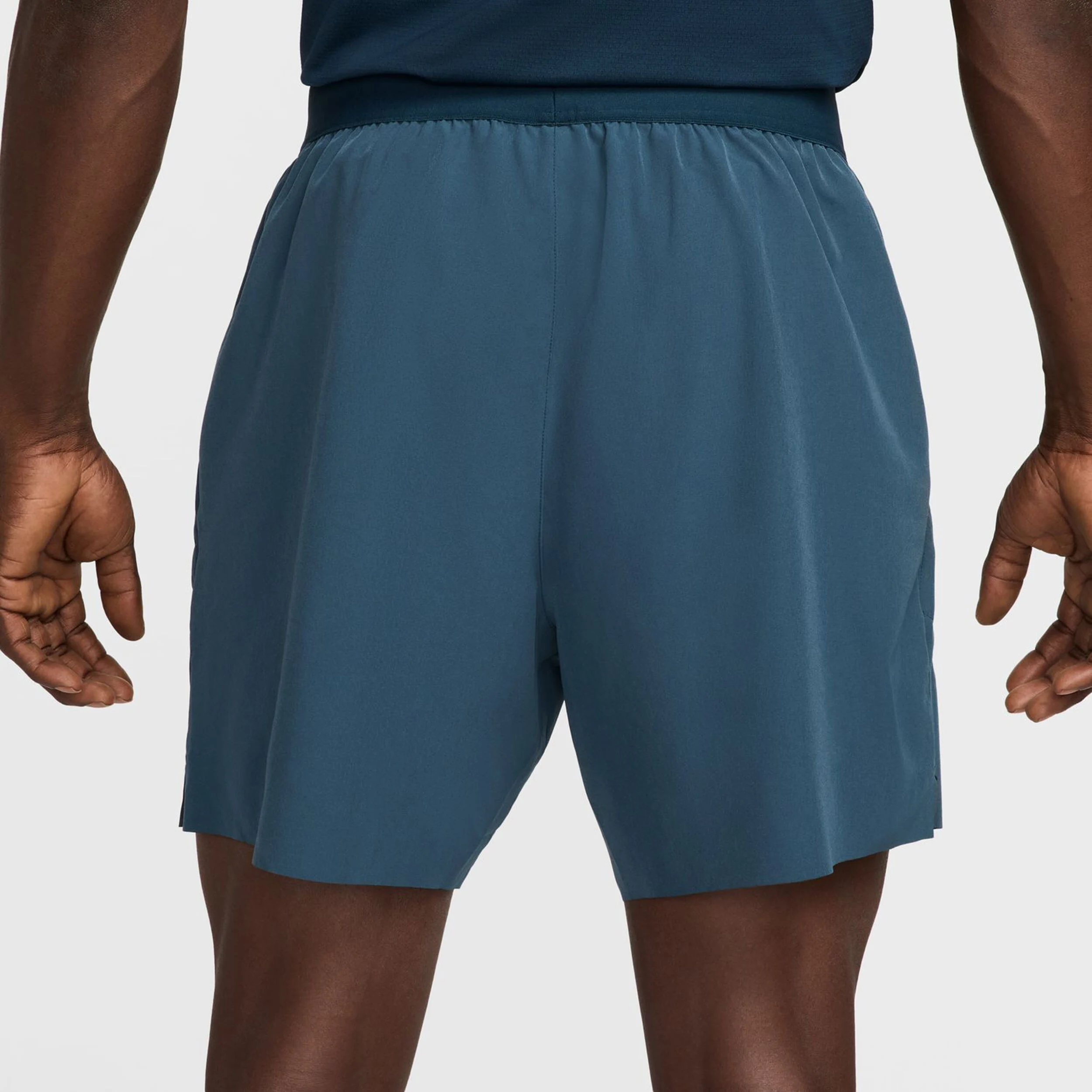 Nike Court Dri-Fit Advantage 6in Shorts Hommes - Bleu Foncé , Blanc