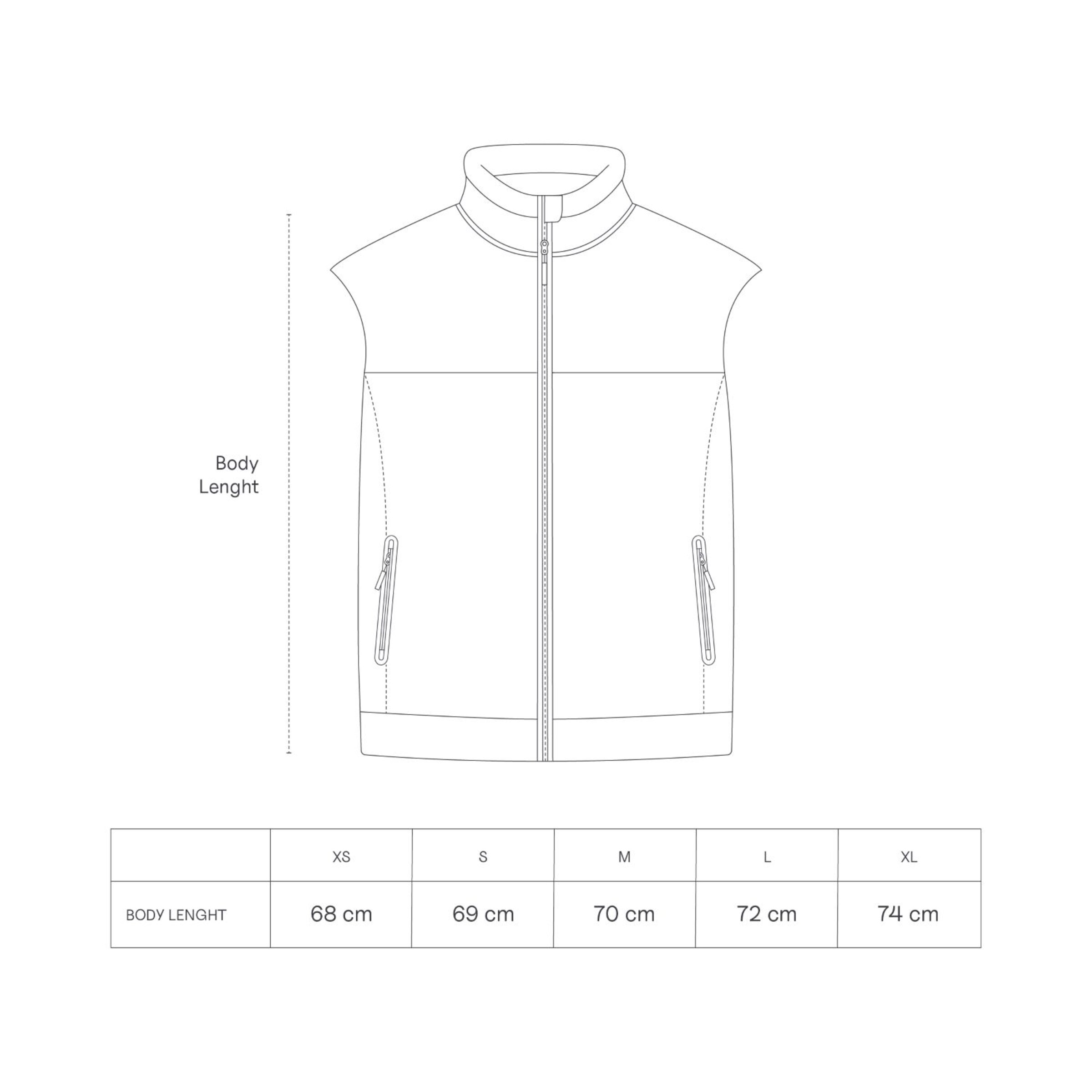 Everyday Fleece Vest Sandstone