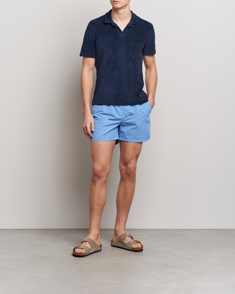 Ripa Ripa Plain Swimshorts Light Blue