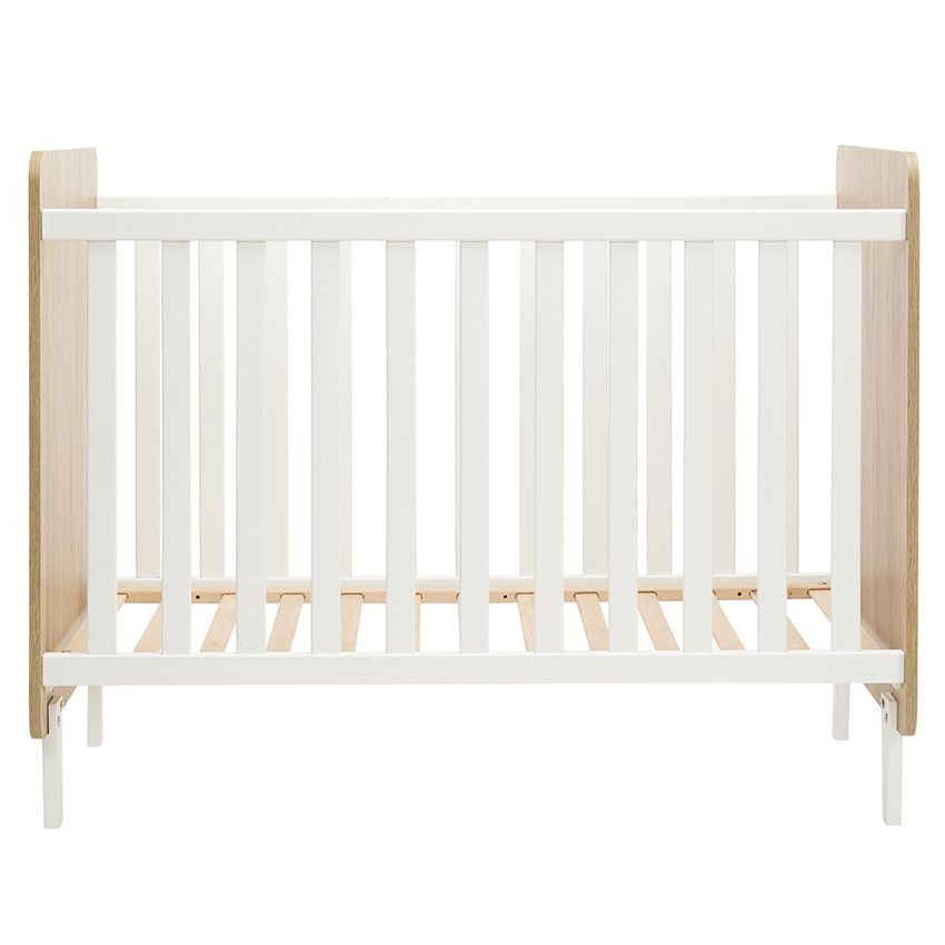 Lit bébé Noah 60 x 120 cm - Bois - Ecru