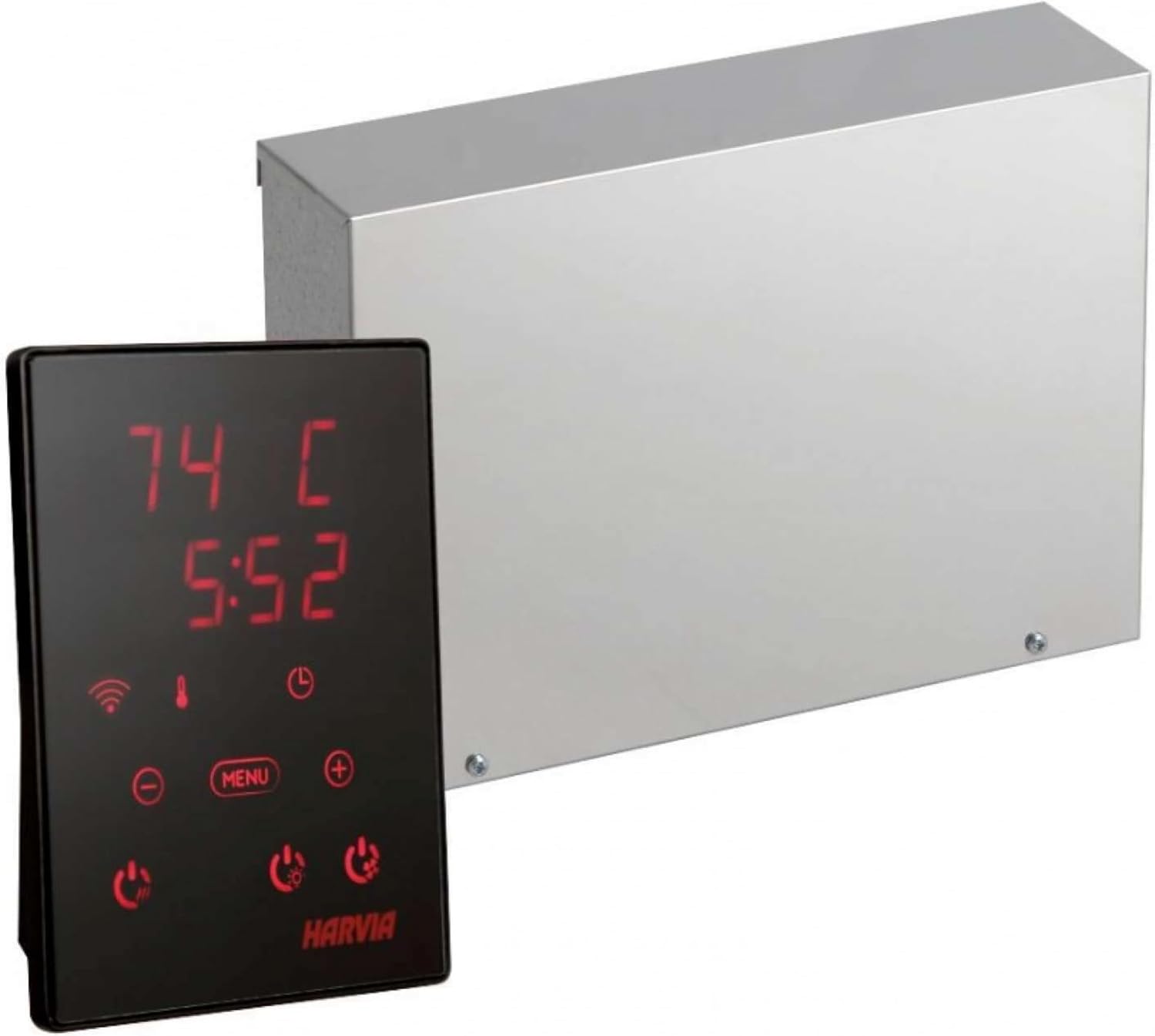 Harvia Spirit SP90XW 9 kW WiFi Black finnischer Saunaofen inklusive Xenio WiFi Steuerung