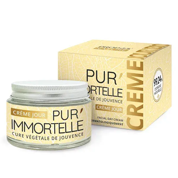 Creme facial diurno orgânico Pur'Immortelle da Propos' Nature, 50ml