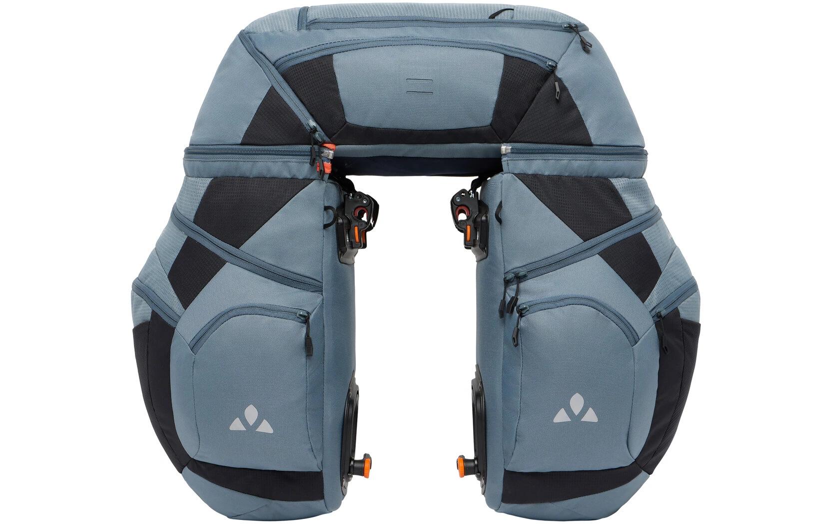 Gepäckträgertasche Karakorum Pro Grau<br>Dreifache Hinterradtasche