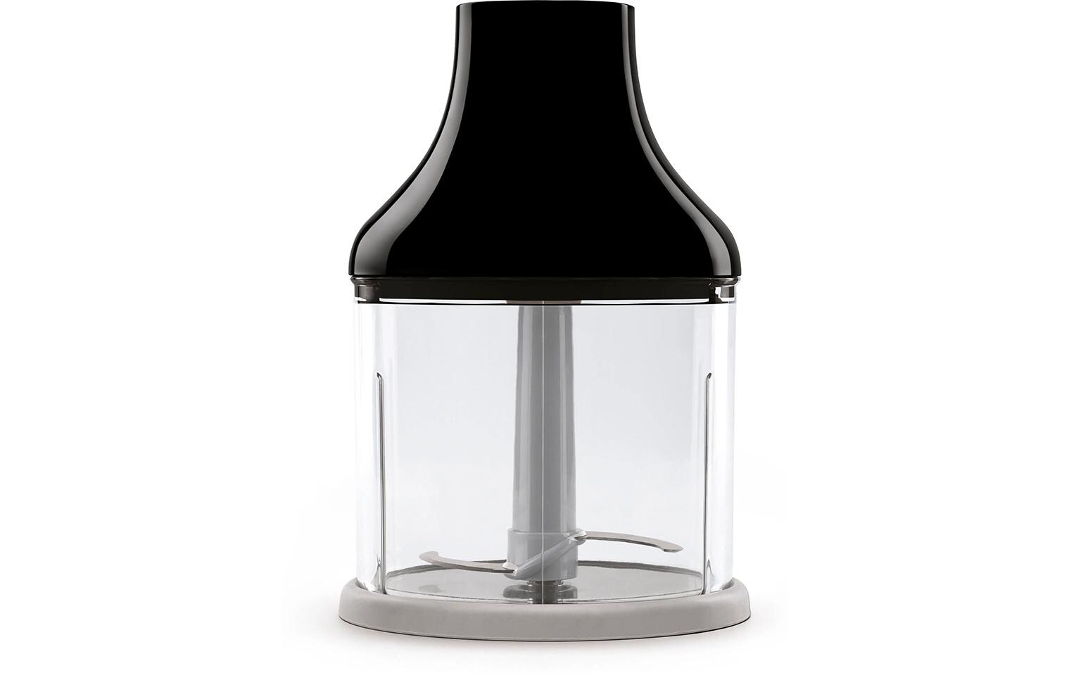 Stabmixer HBF03 WhEU Schwarz<br>Stufenloser Stabmixer im Retro-Look
