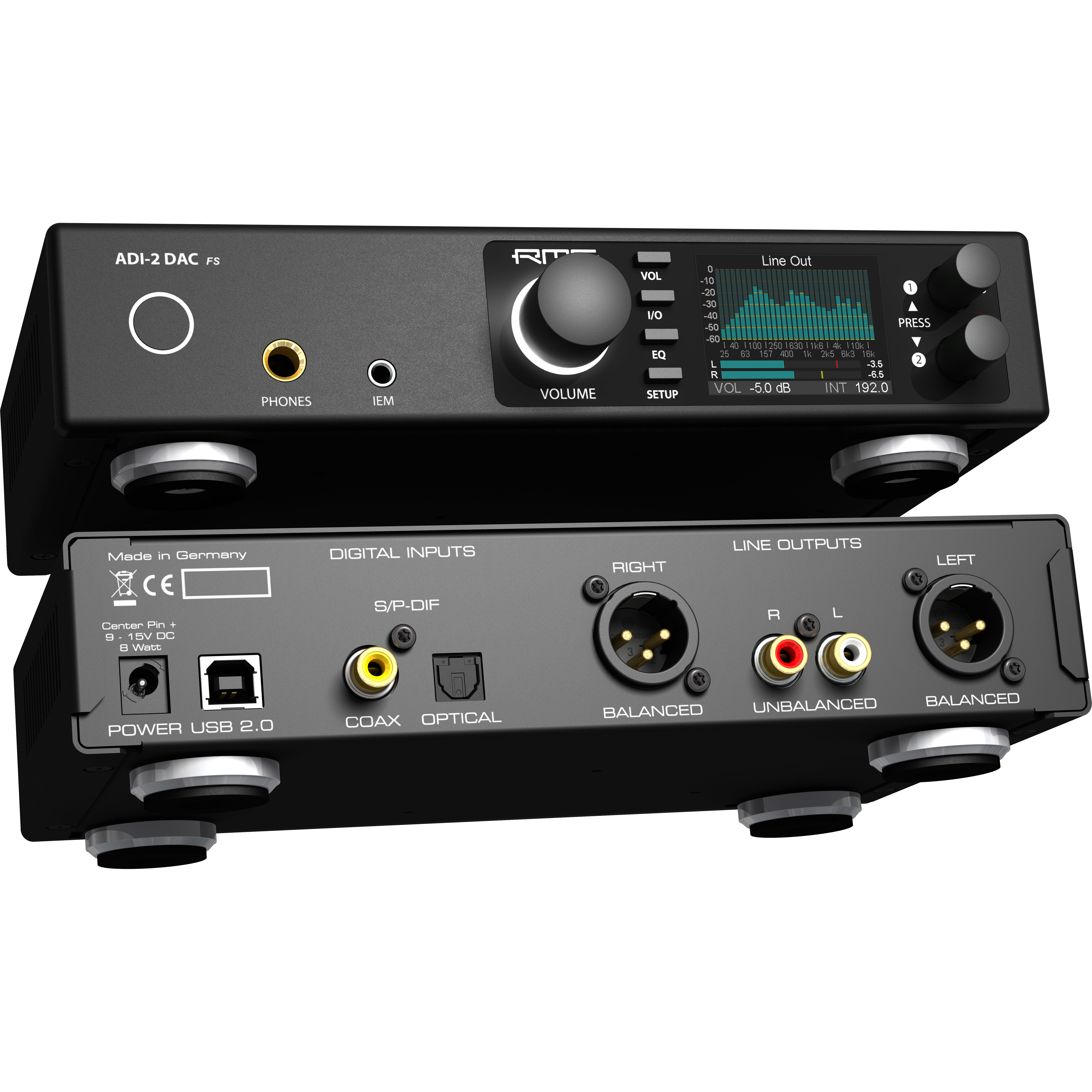 RME ADI-2 DAC FS DAC/hoofdtelefoonversterker