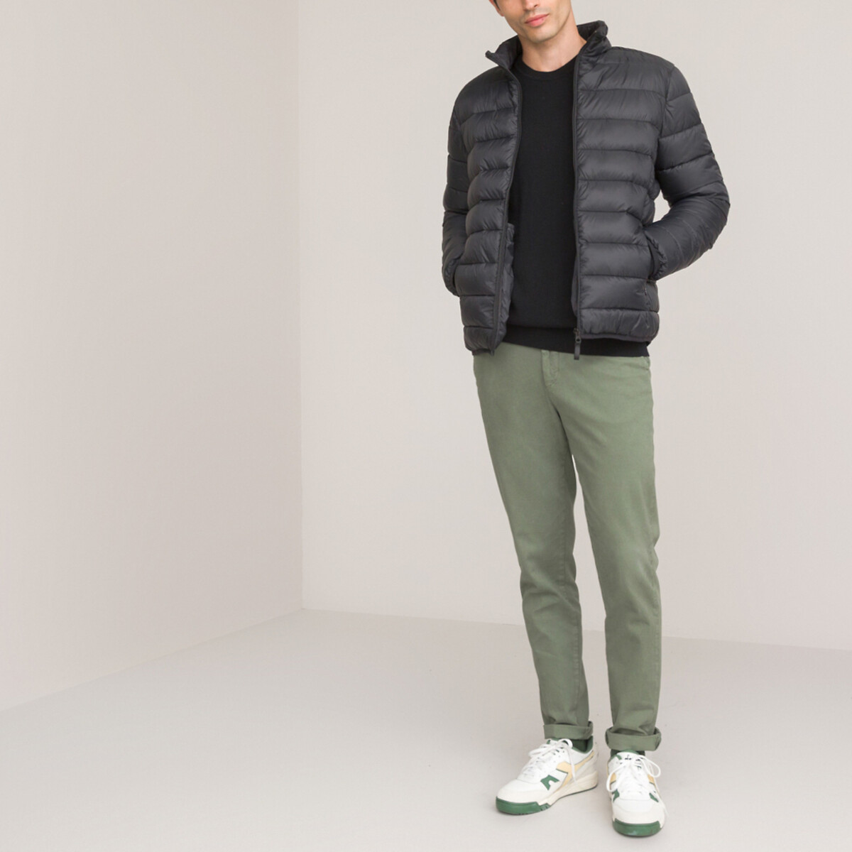 COLEÇÕES LA REDOUTE<br>Trui em lã merino, assinatura BASTIEN