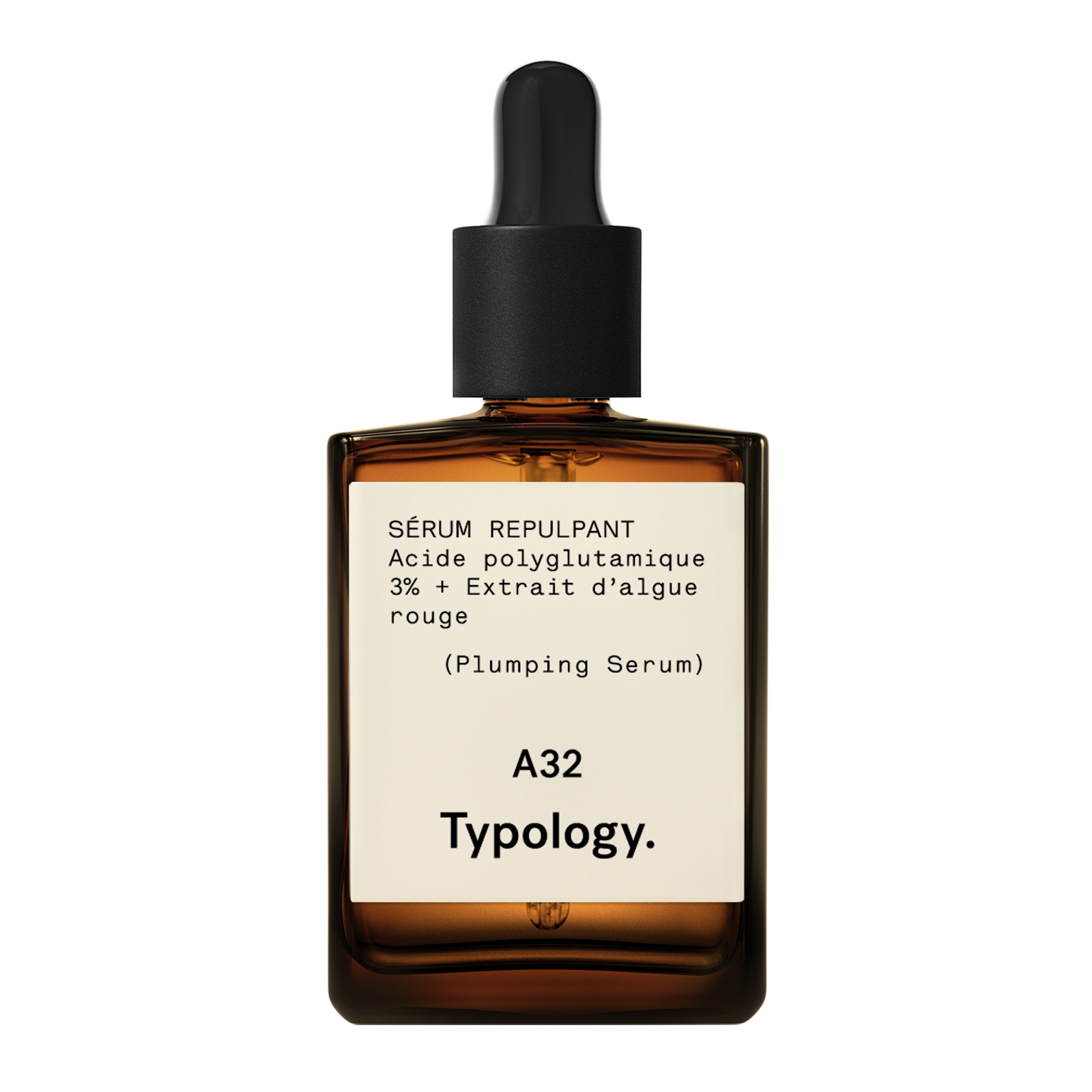 A32 - Sérum repulpant<br>Acide polyglutamique 3% + extrait d'algue rouge
