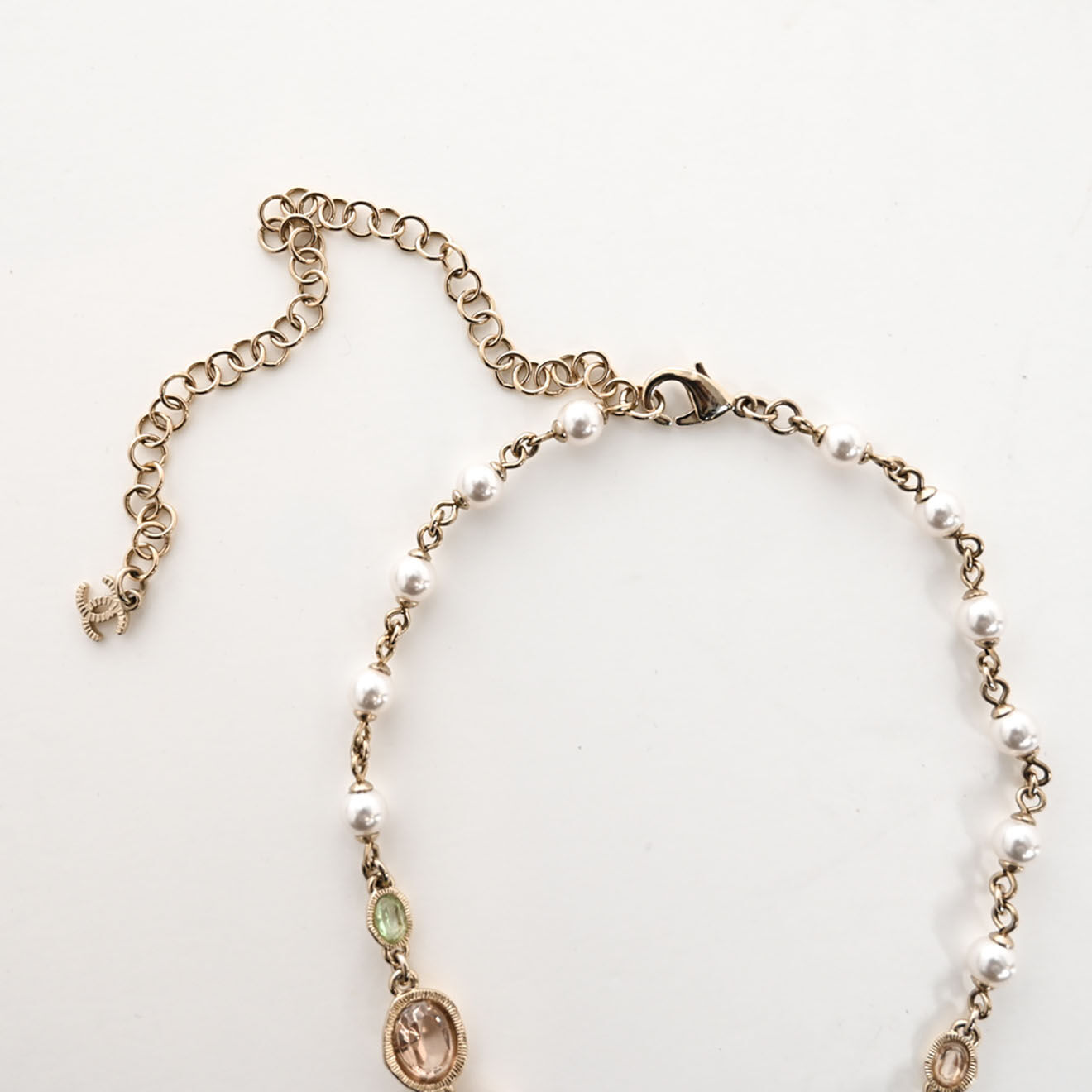 Chanel Collier Perles blanc - Neuf sans étiquette
