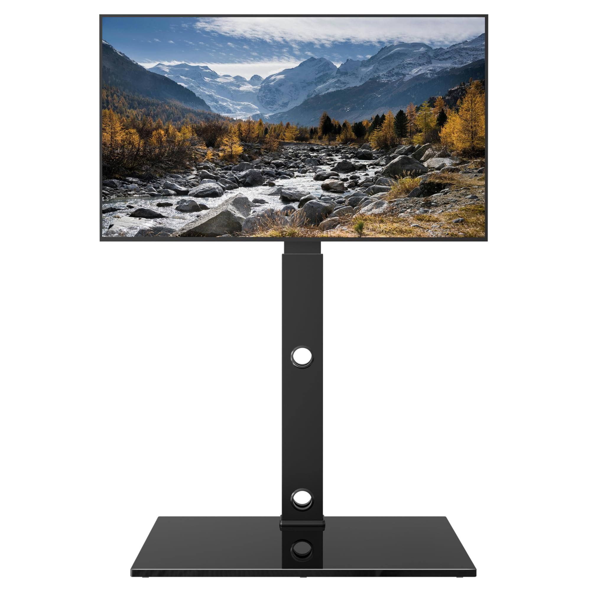BONTEC TV Ständer Standfuß Fernsehstand für 30-70 Zoll Flach & Curved