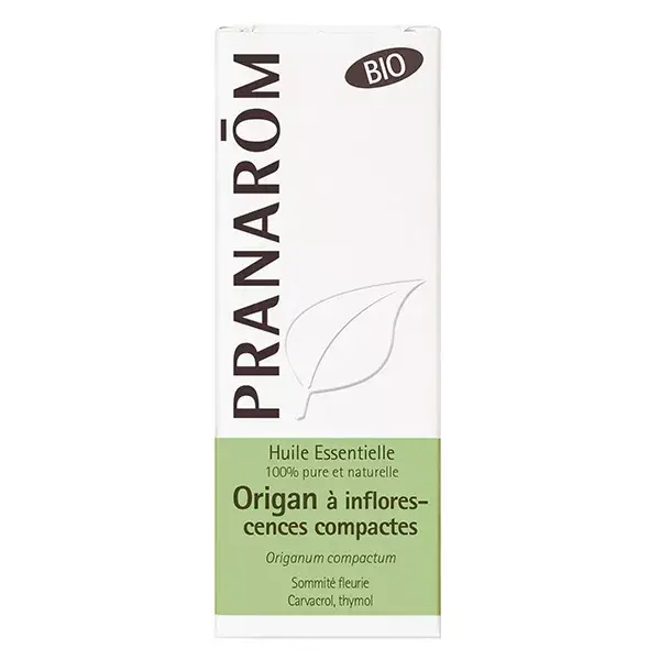 Óleo Essencial de Orégano Orgânico Pranarom com Inflorescências Compactas 10ml