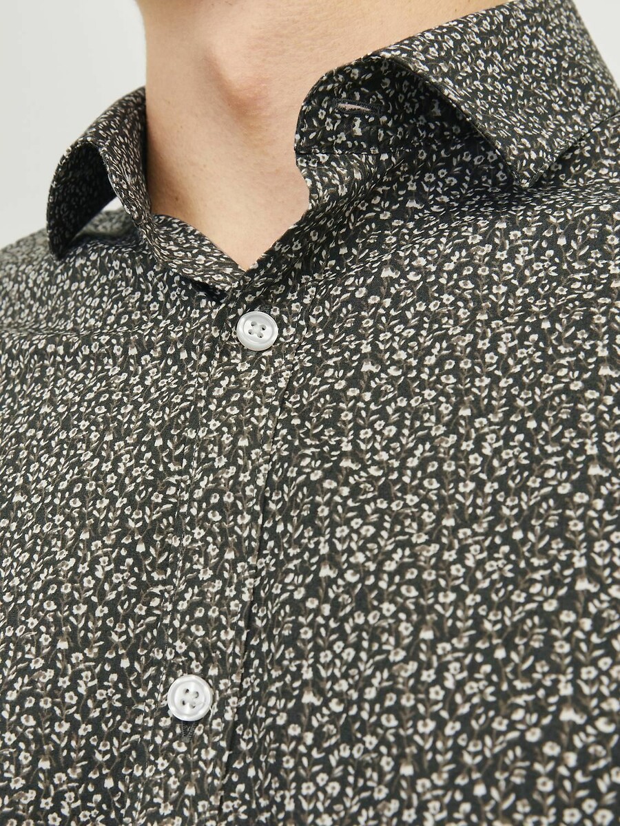 JACK & JONES<br>Camisa de manga comprida com estampa