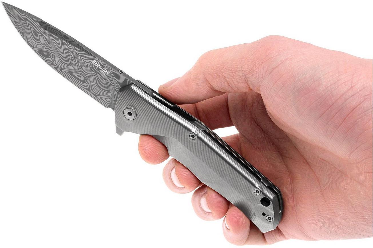LionSteel TRE DT GY Titanium, Thor damast