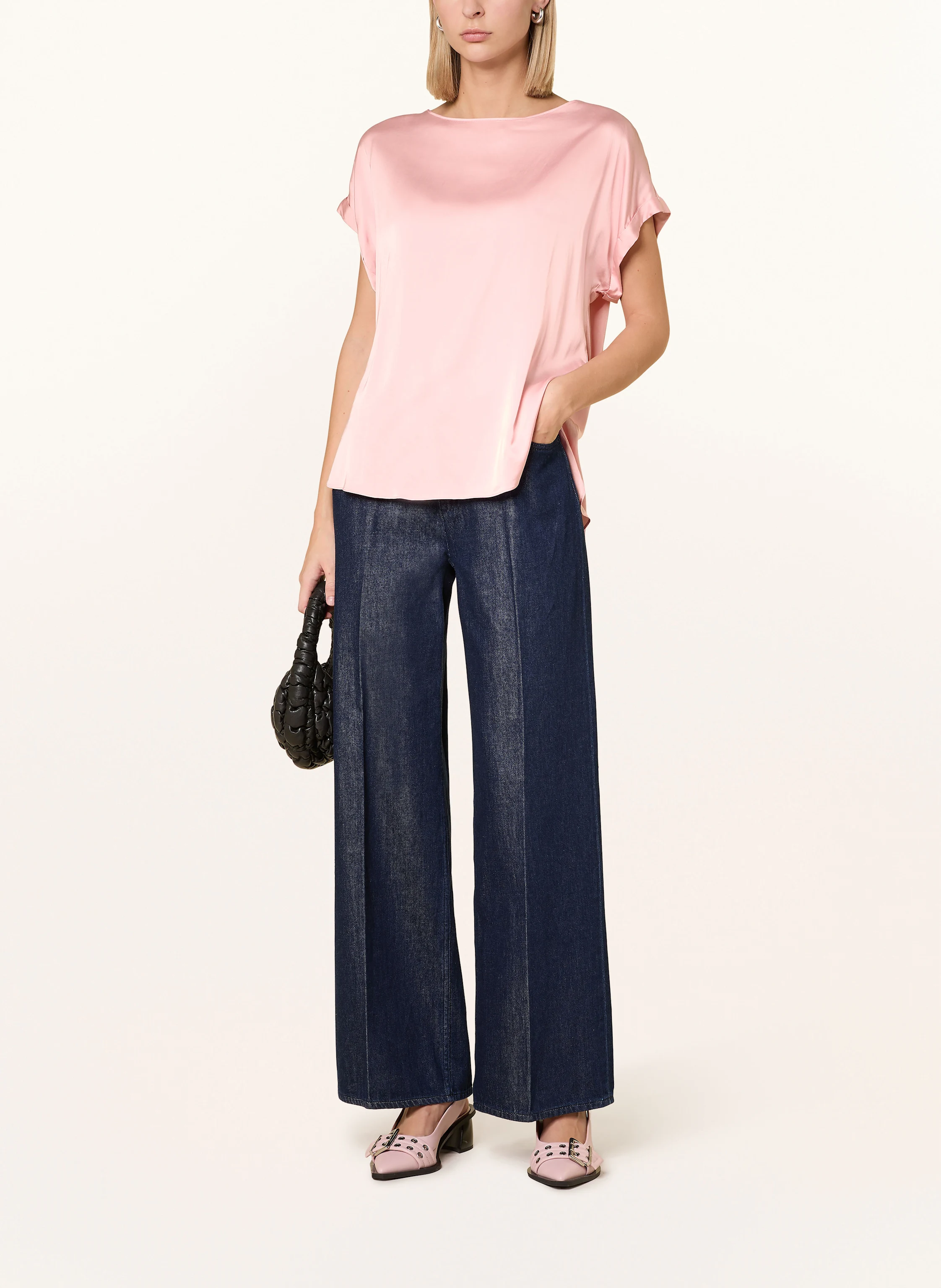 ELENA MIRO Blusenshirt aus Satin