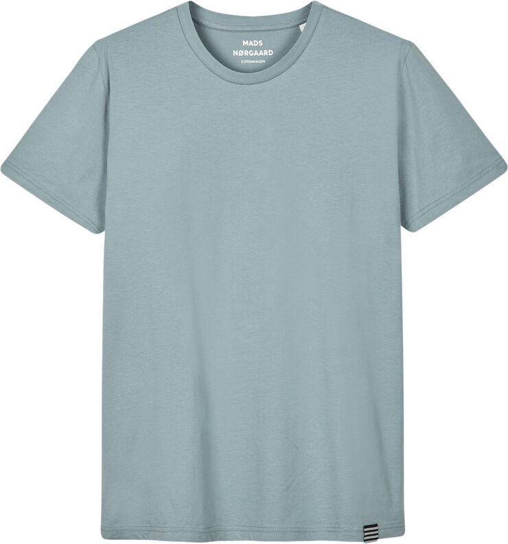 Mads Nørgaard - Copenhagen Organic Thor Tee Støvet blå