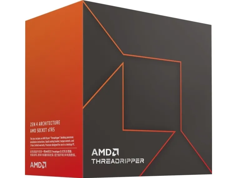 AMD Ryzen ThreadRipper 7980X - 3.2 GHz - 64-core - 128 tråde - 256 MB cache - Socket sTR5 - PIB/WOF