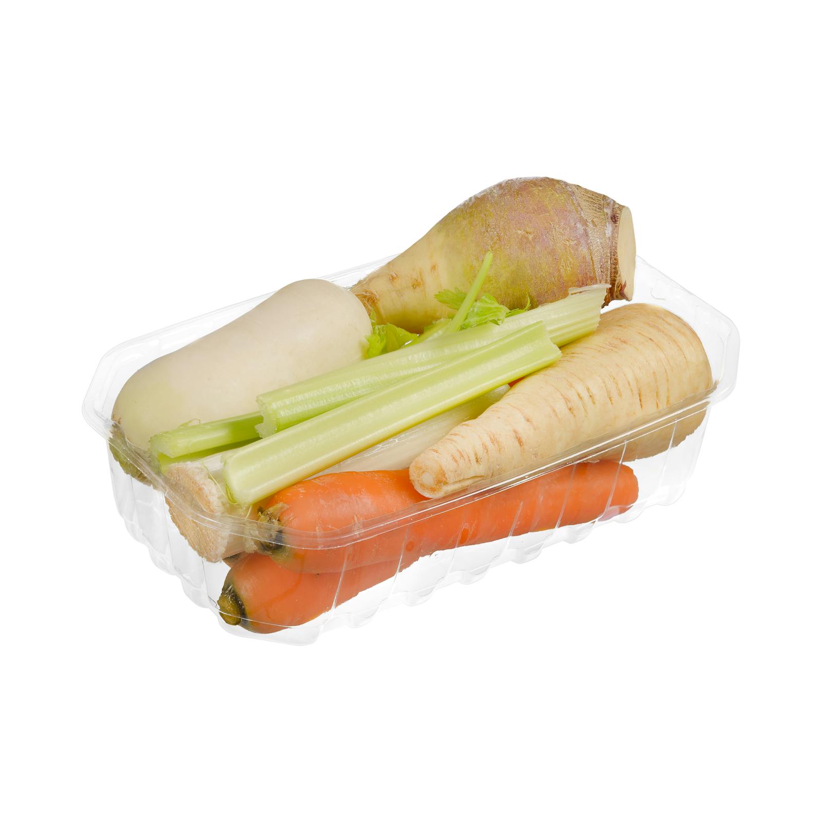 Préparation de légumes pour ragoût