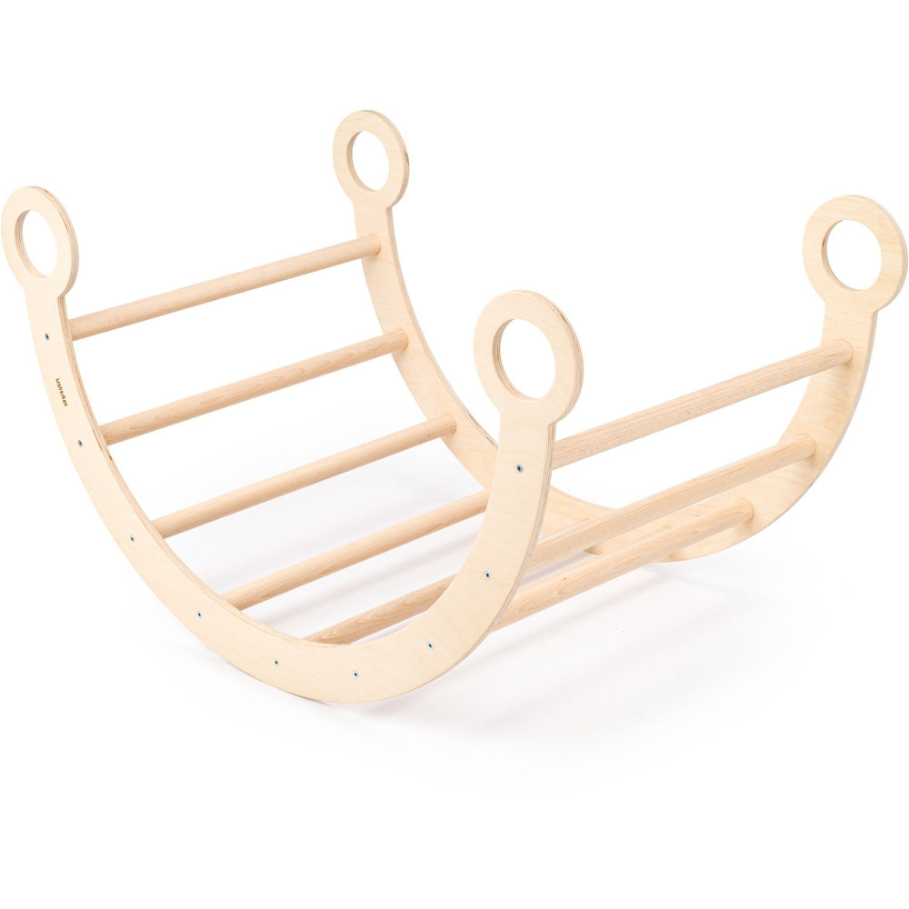 Køb Woobiboo Natural Montessori Wooden Rocker L
