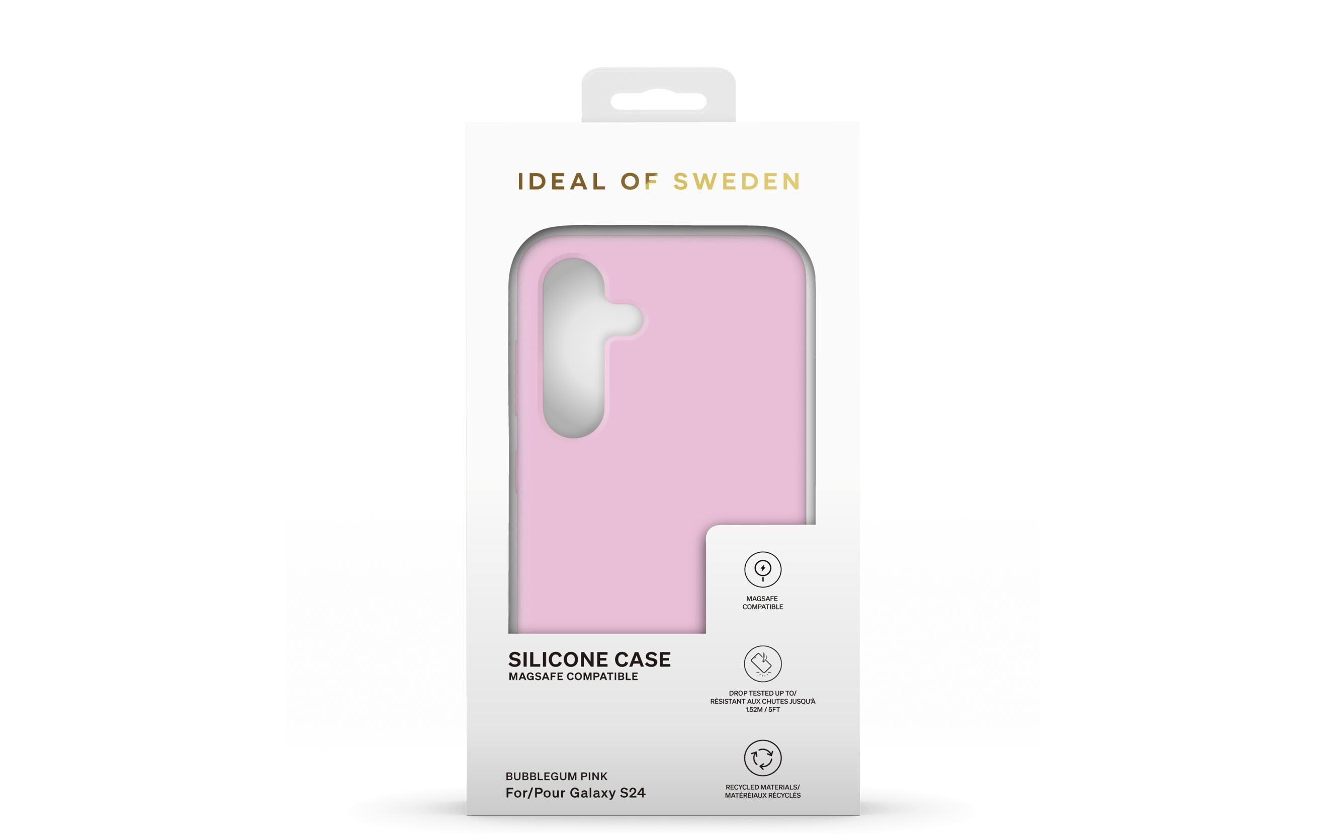 Back Cover Silicone Galaxy S24 Bubblegum PinkSilikon-Backcover für das Samsung Galaxy S24