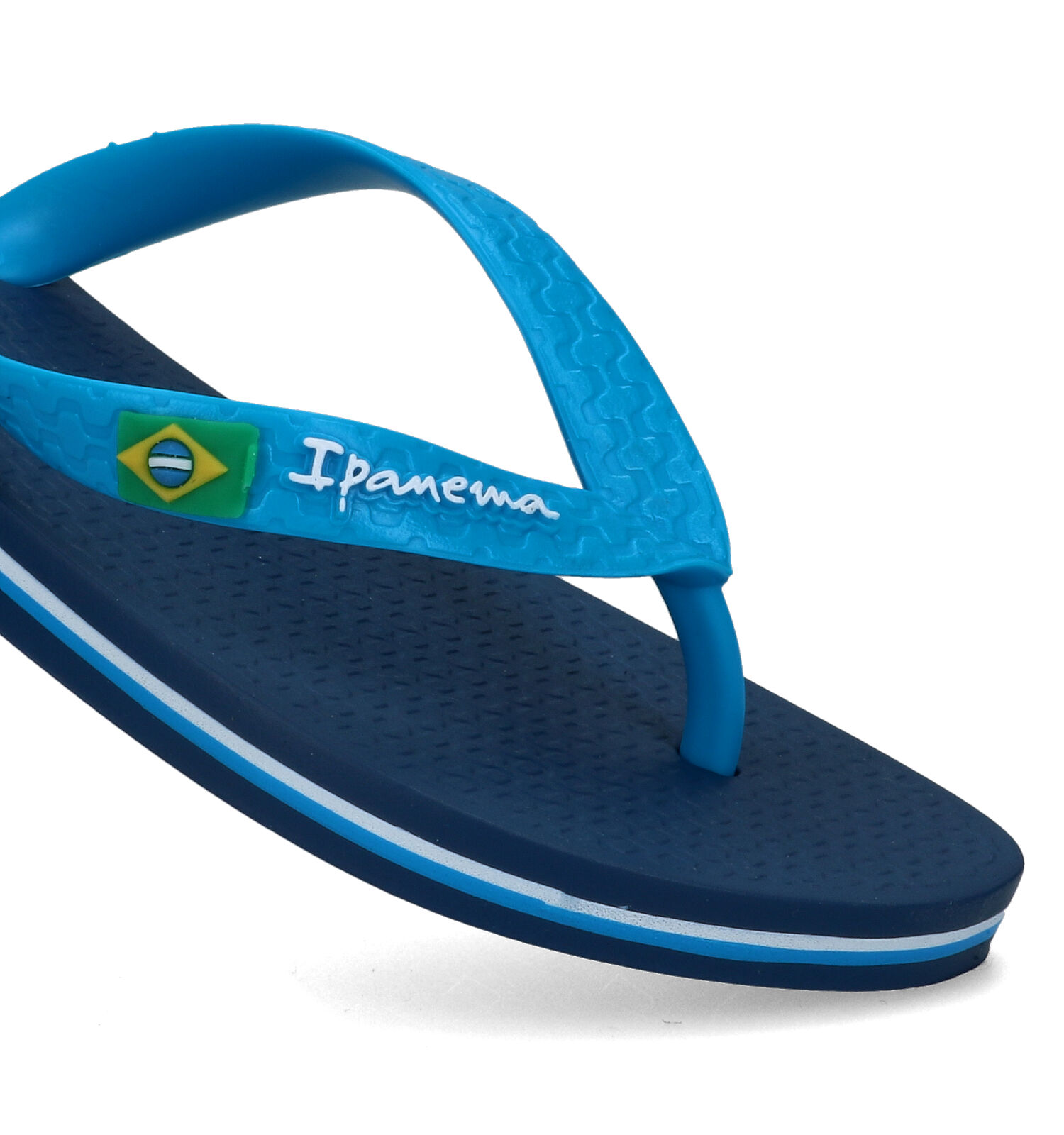 Teenslippers blauw